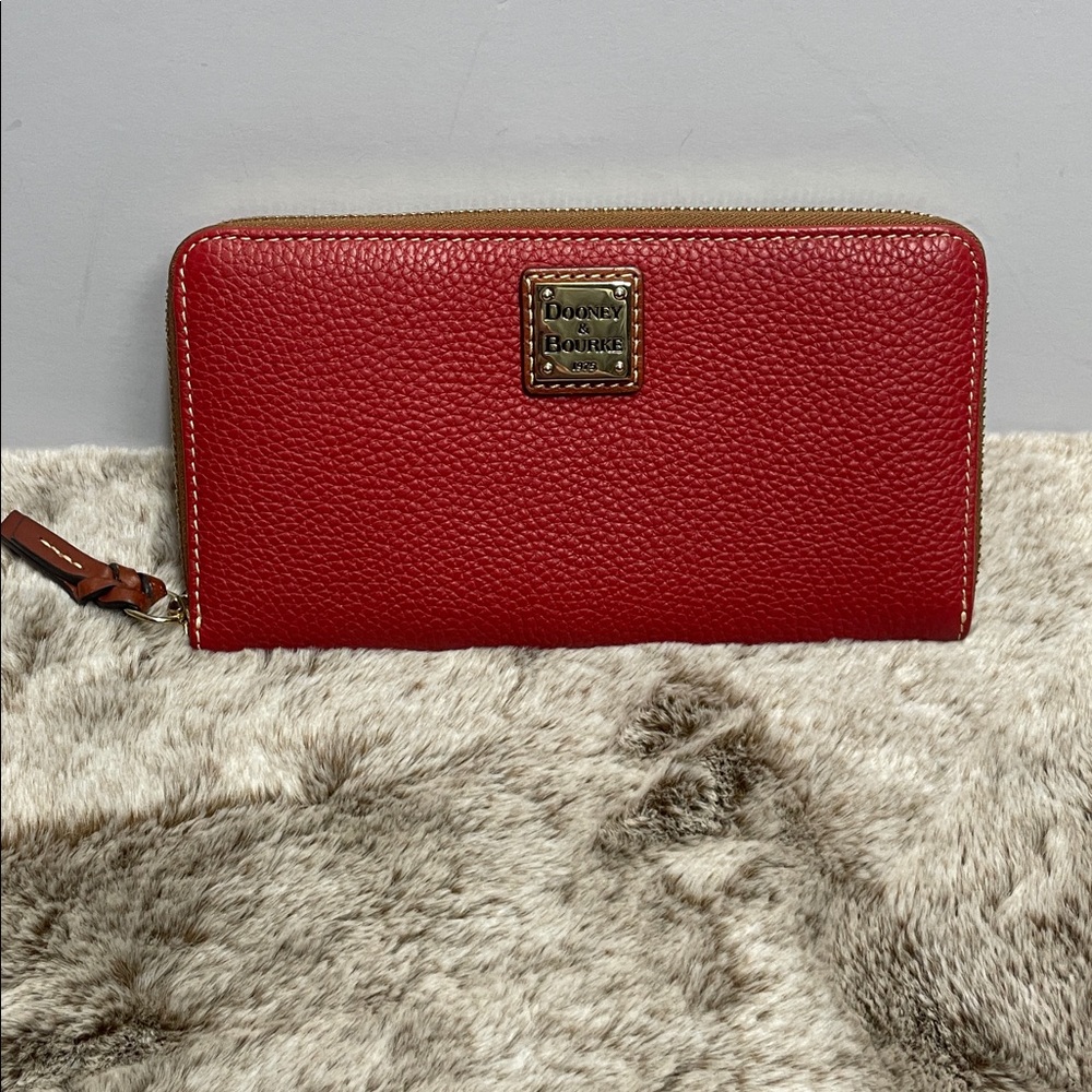 Dooney & Bourke ‘Lucca’ Leather Large Zip Around Wallet